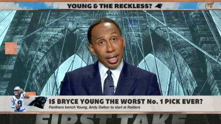 Stephen A. Smith says Bryce Young could be the worst no. 1 pick in NFL history